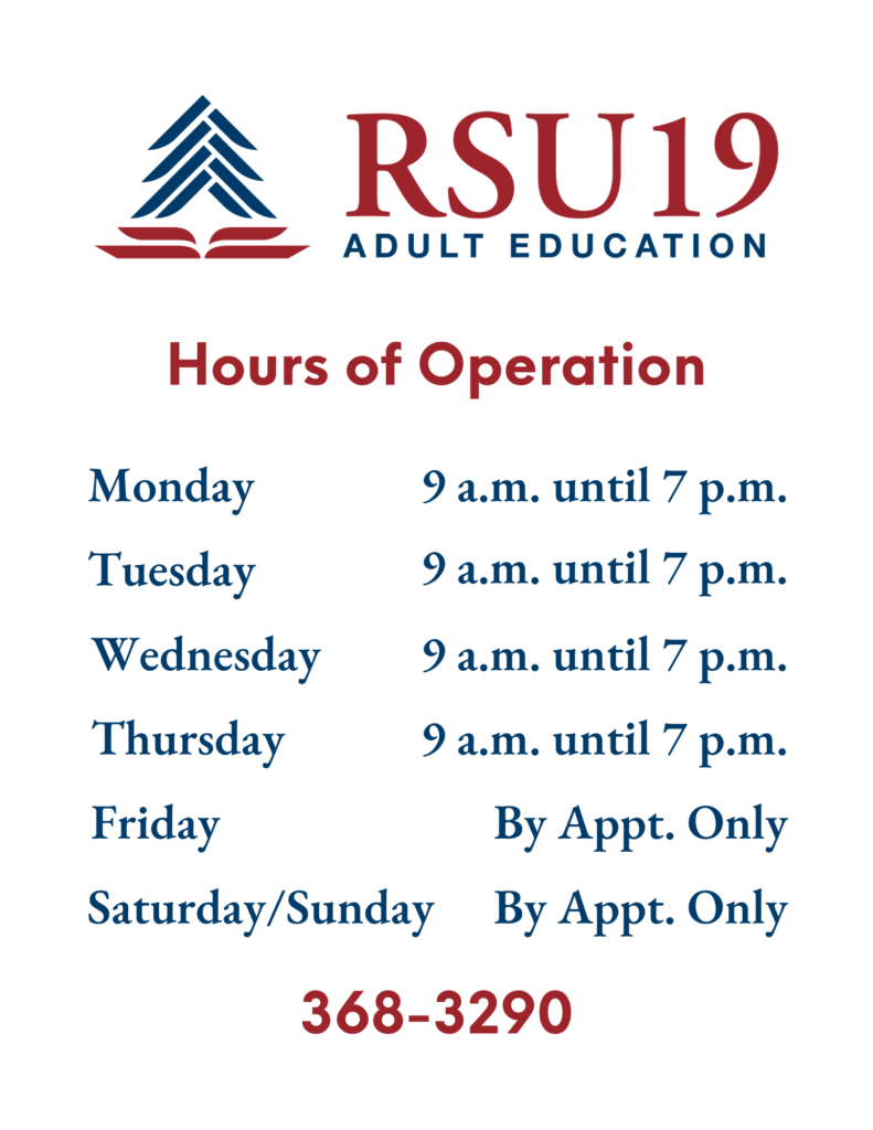 RSU19 Adult Education image #24869